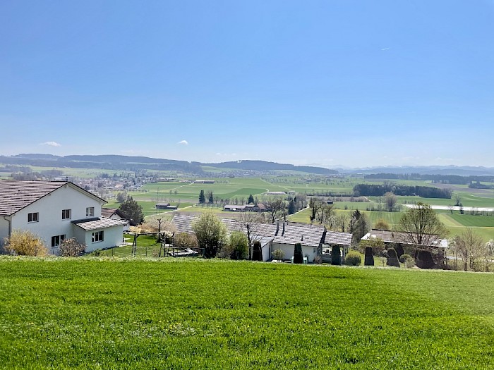 Schöne Aussicht bei tollem Frühlingswetter